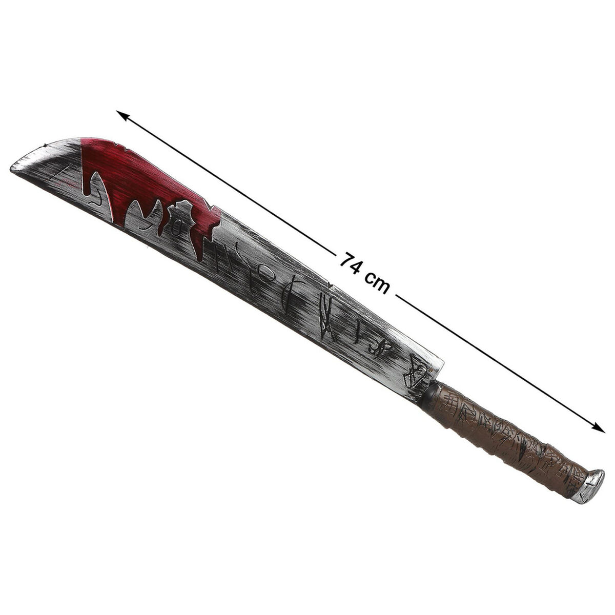 Knife 74 cm Bloody Halloween Multicolour