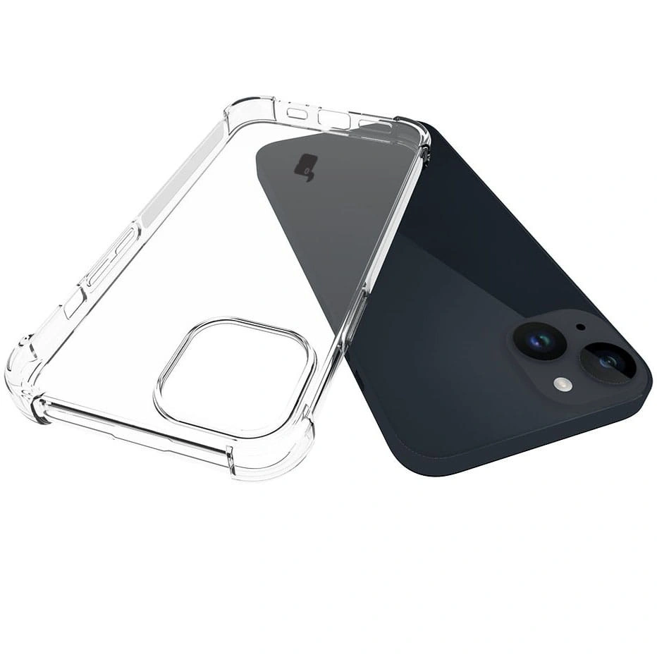 Bizon Case Clear Pack Apple iPhone 15 clear