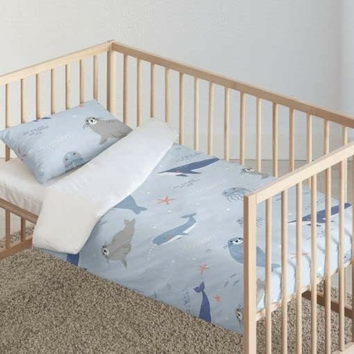 Cot Quilt Cover Kids&Cotton Tabor Small 115 x 145 cm