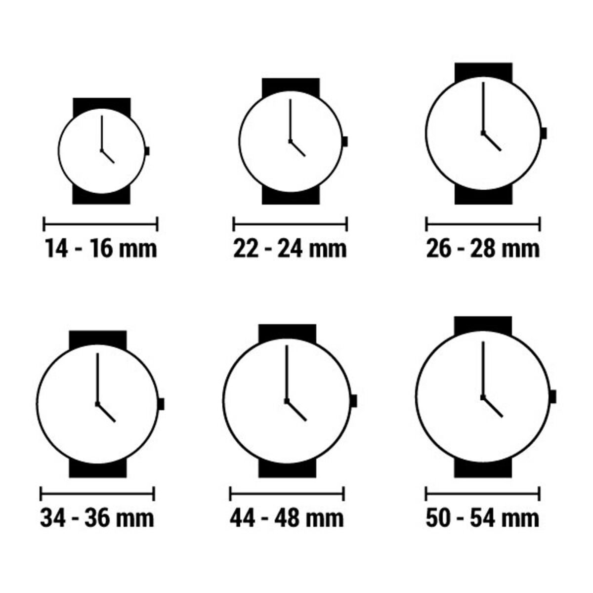 Men's Watch Montres de Luxe 09SA-BK-1002 (Ø 48 mm)