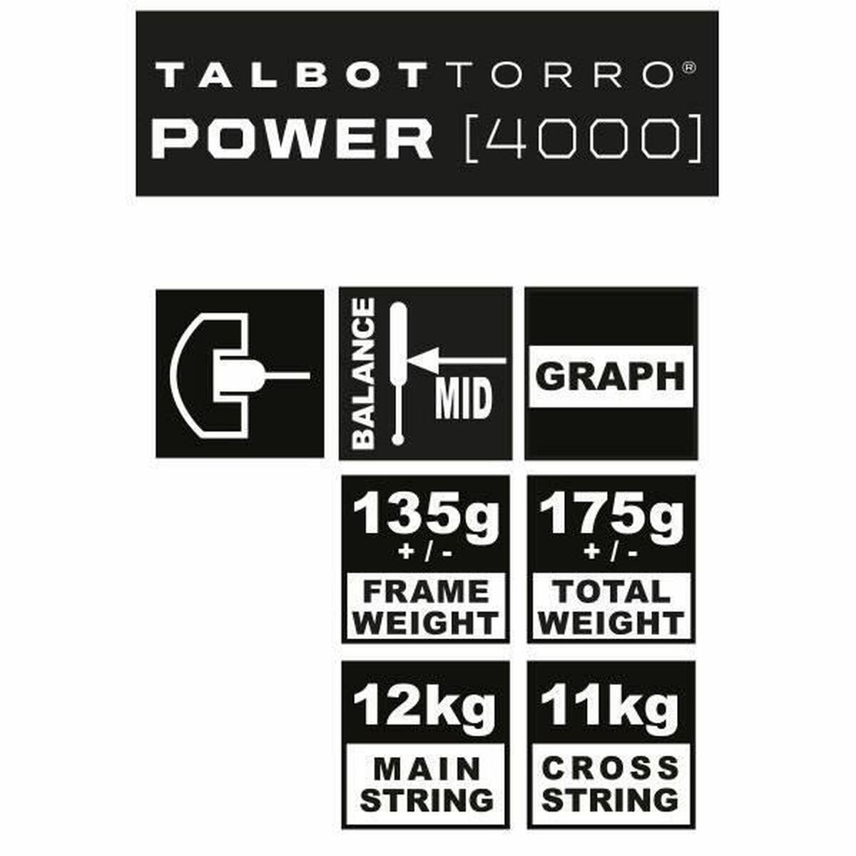 Badminton Racket Talbot-Torro
