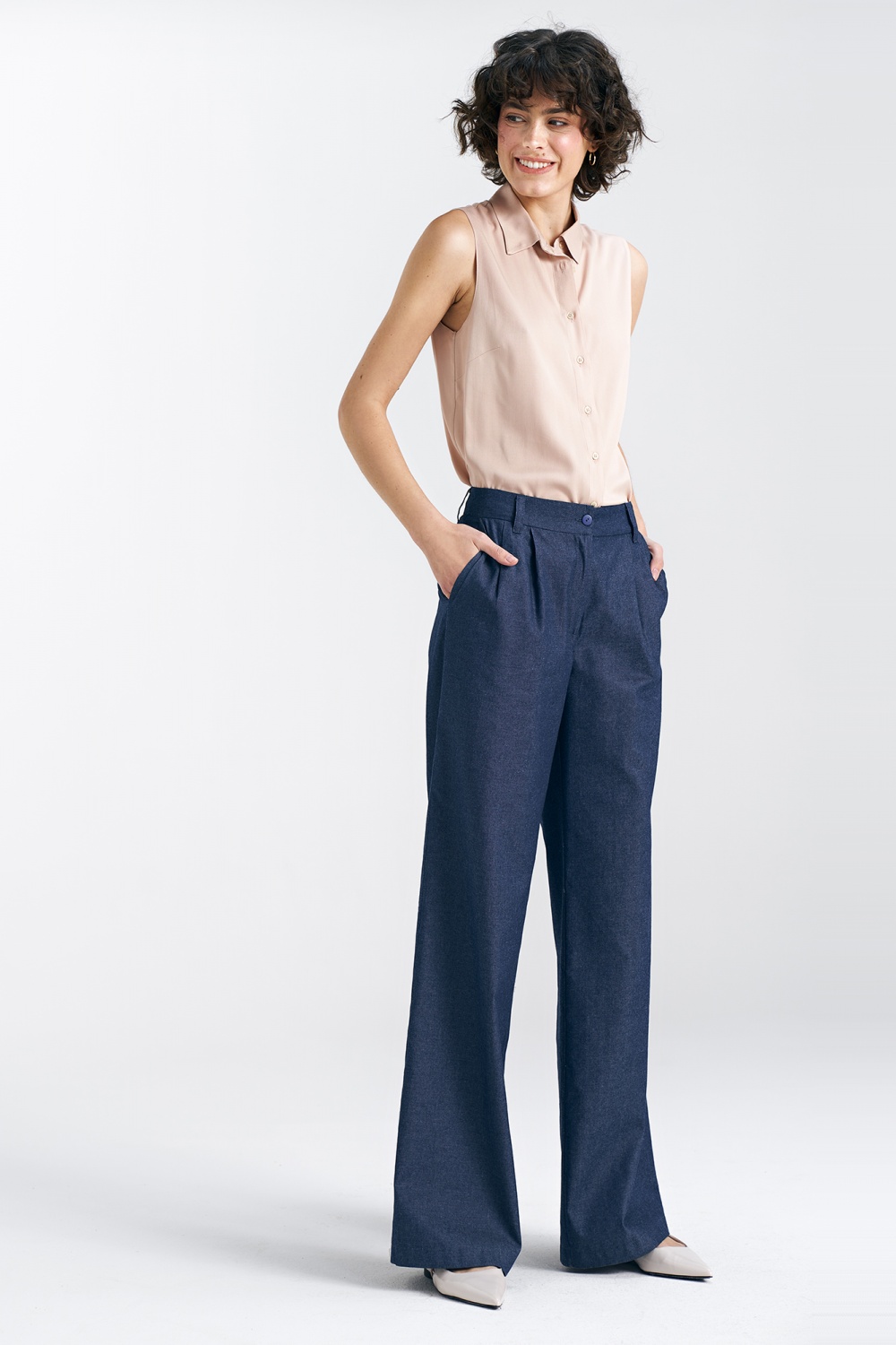  Trousers model 192966 Nife  navy blue