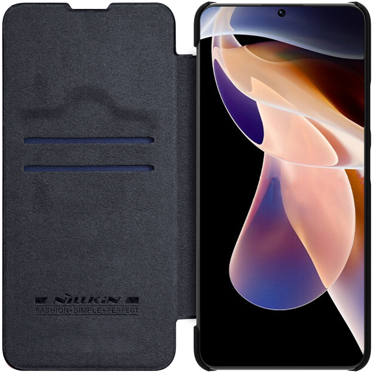 Nillkin Qin Xiaomi Mi11i HyperCharge black