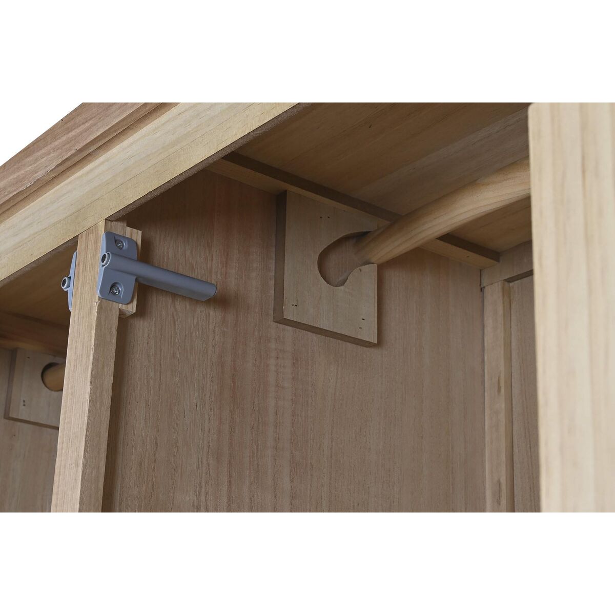 Cupboard DKD Home Decor Natural Pinewood MDF Wood 90 x 40 x 180 cm