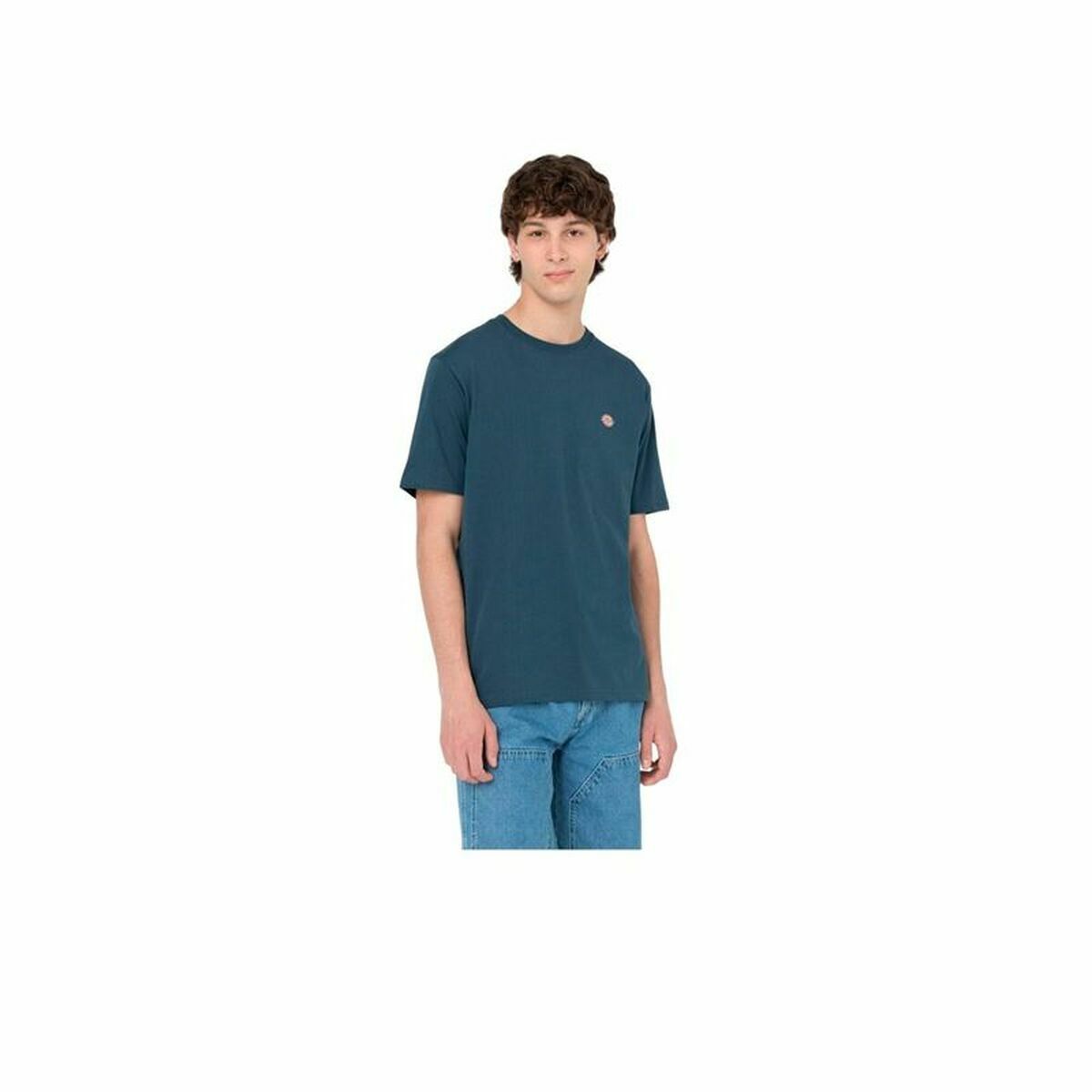 Short Sleeve T-Shirt Dickies Mapleton Air Force Blue Dark blue Men Short Sleeve T-Shirt Dickies Mapleton Air Force Blue Dark blue Men