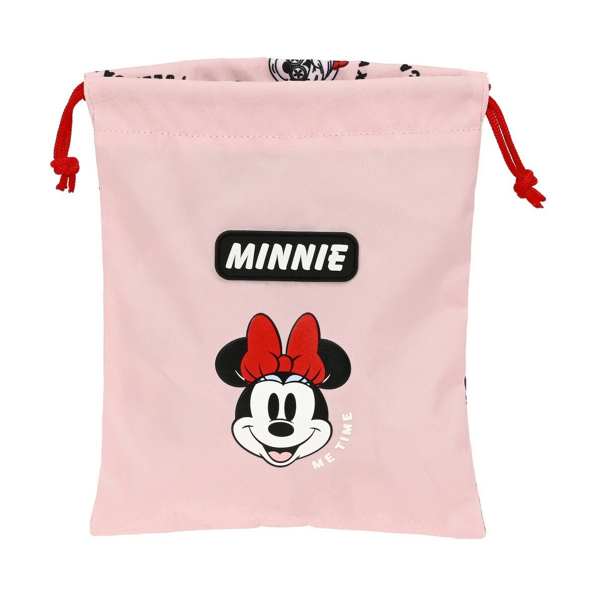 Imbiss-Täschchen Minnie Mouse Me time Rosa