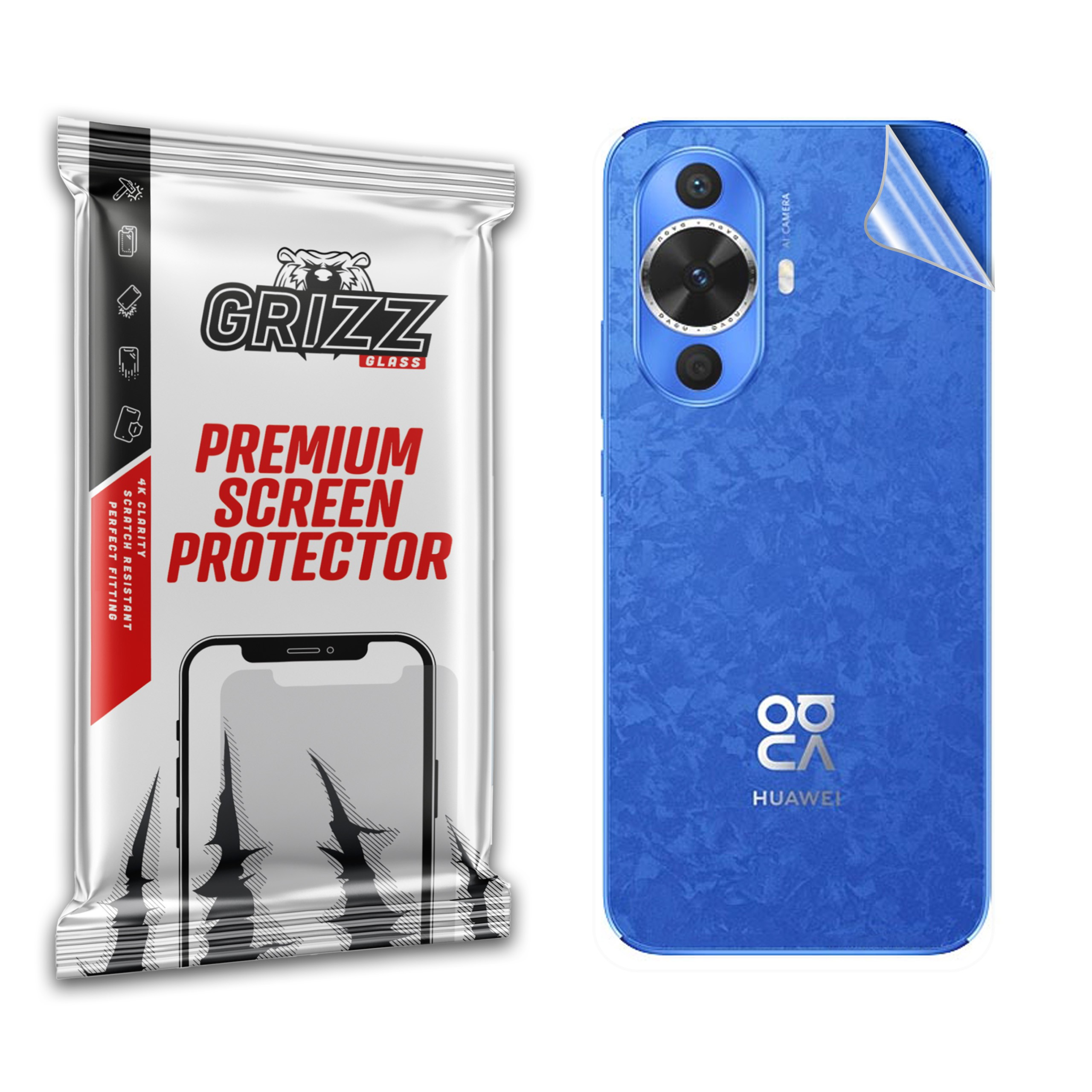 GrizzGlass SatinSkin Huawei nova 12 Lite