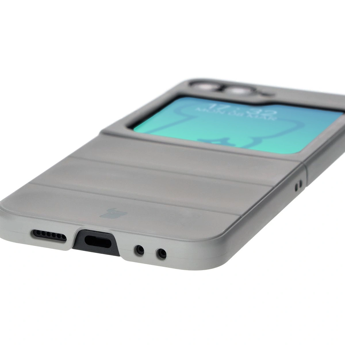 Bizon Case Tur Samsung Galaxy Z Flip6 light grey