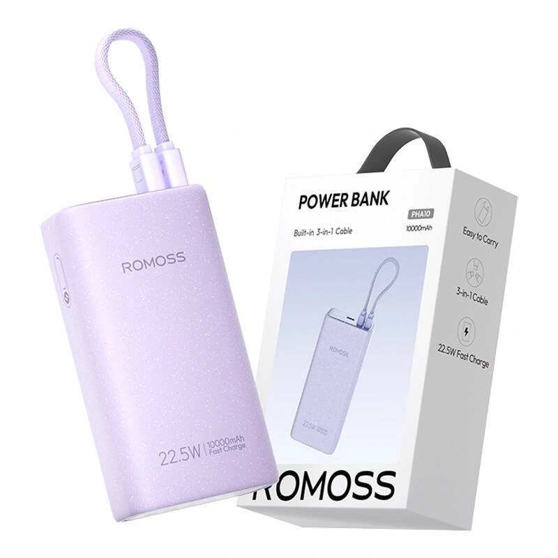 Romoss PHA10 Powerbank 10000mAh 22.5W (purple)