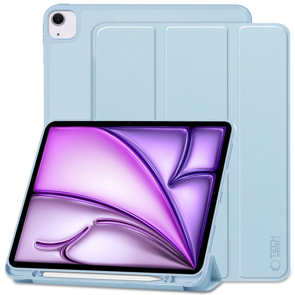 Tech-Protect SmartCase Pen Apple iPad Air 13" 2024 (6 gen) Sky Blue