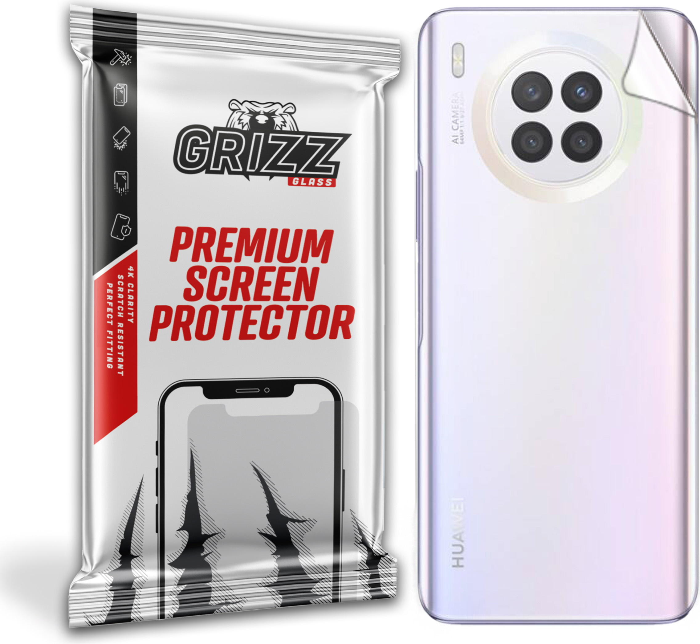 GrizzGlass SatinSkin Huawei Nova 8i