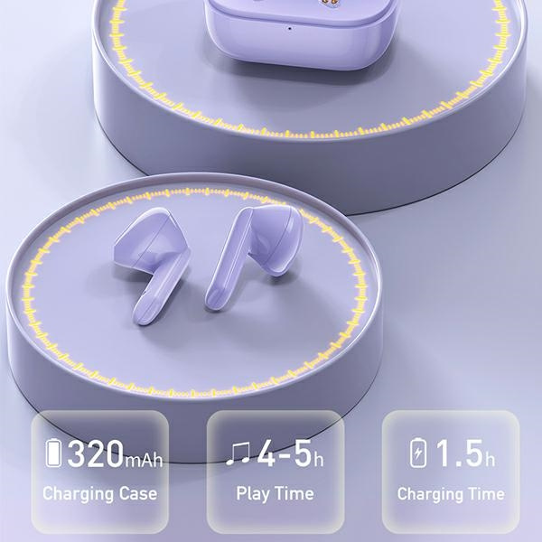 AWEI T36 TWS Earphones Bluetooth 5.1 purple