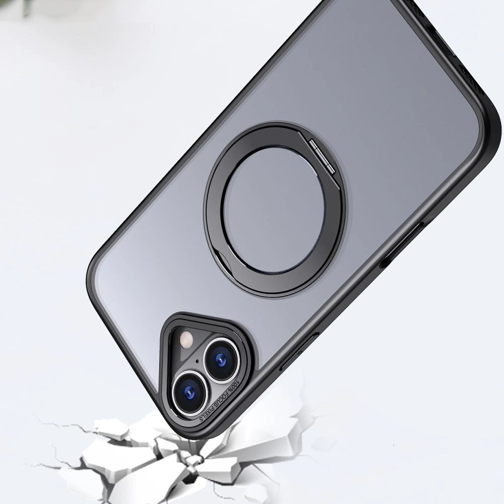 Case Tech-Protect MagRing MagSafe Apple iPhone 15 Matte Black