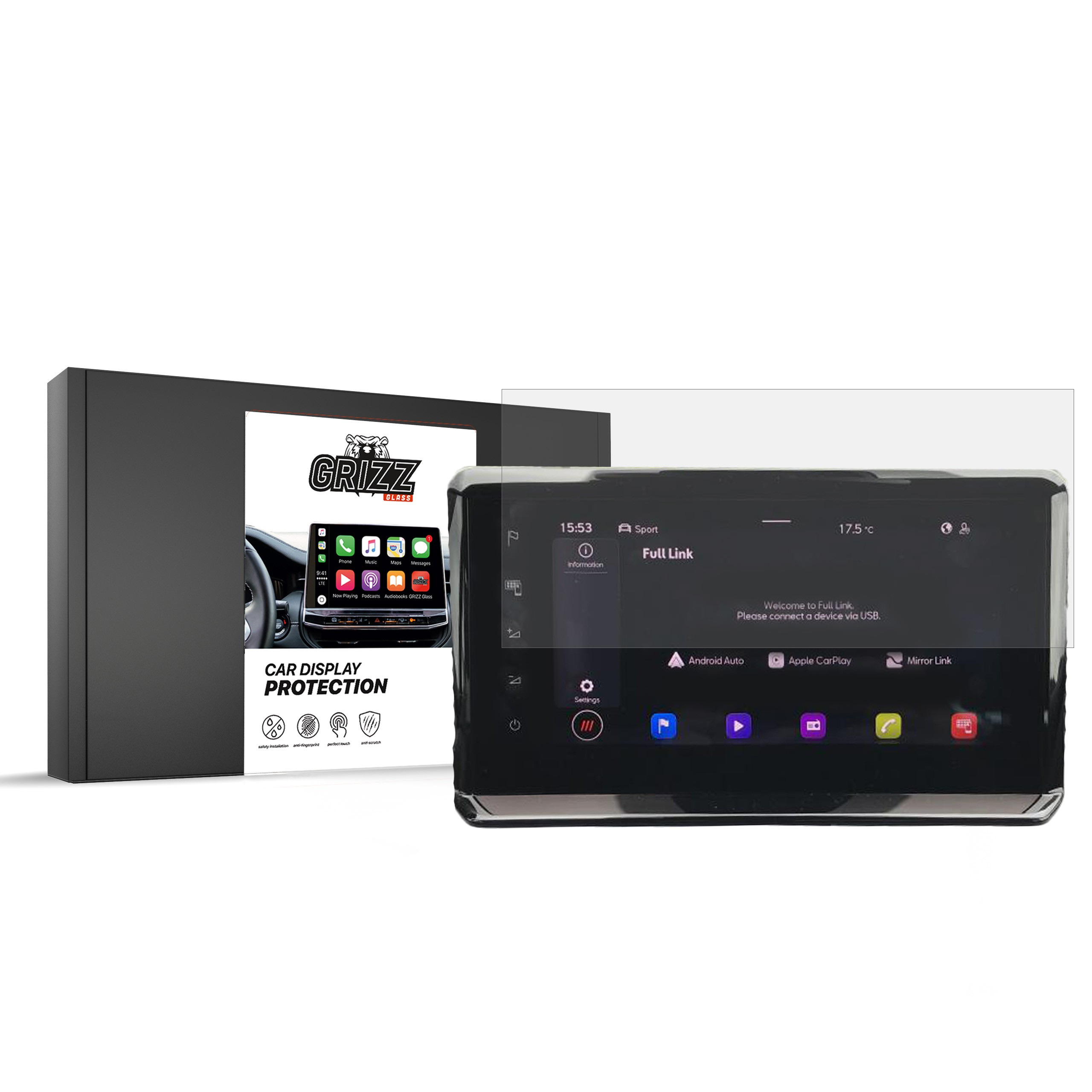 GrizzGlass CarDisplay Protection Seat Arona 9,2" 2021