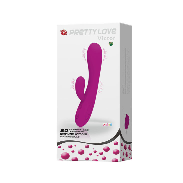 PRETTY LOVE SMART - RECHARGEABLE VIBRATOR AND CLIT STIMULATION VICTOR