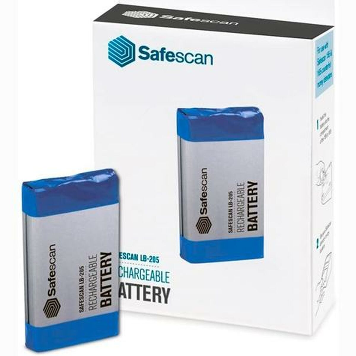 Rechargeable battery Safescan LB-205