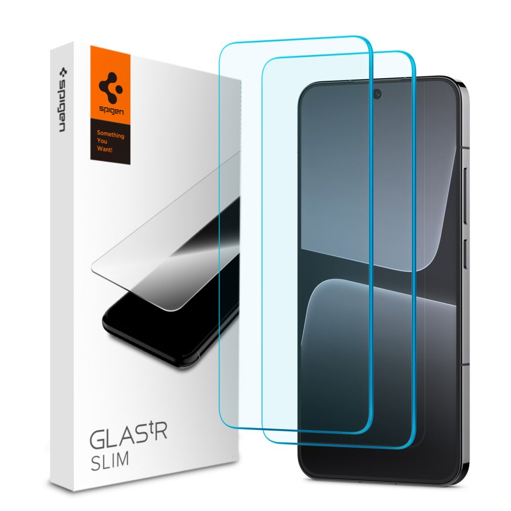 Tempered Glass Spigen GLAs.tR Slim Xiaomi 13 Clear [2 PACK]