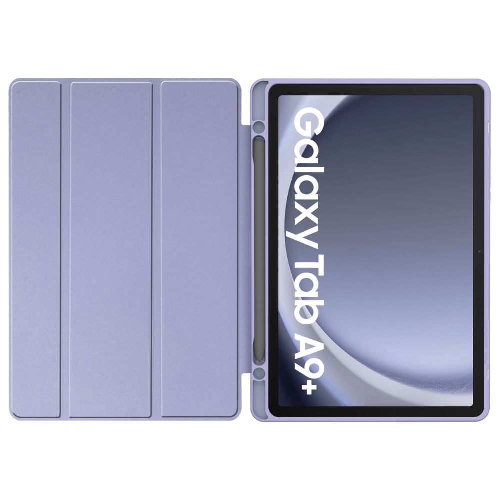Tech-Protect SmartCase Pen Hybrid Samsung Galaxy Tab A9+ Plus 11.0 X210 / X215 / X216 Violet Marble