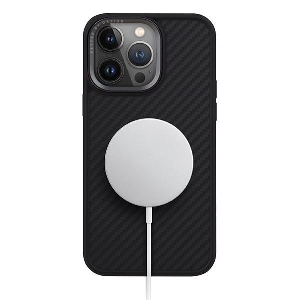 UNIQ Keva Apple iPhone 15 Pro Max MagClick Charging carbon black