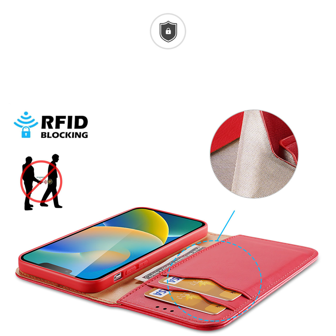 Dux Ducis Hivo Apple iPhone 14 Plus red