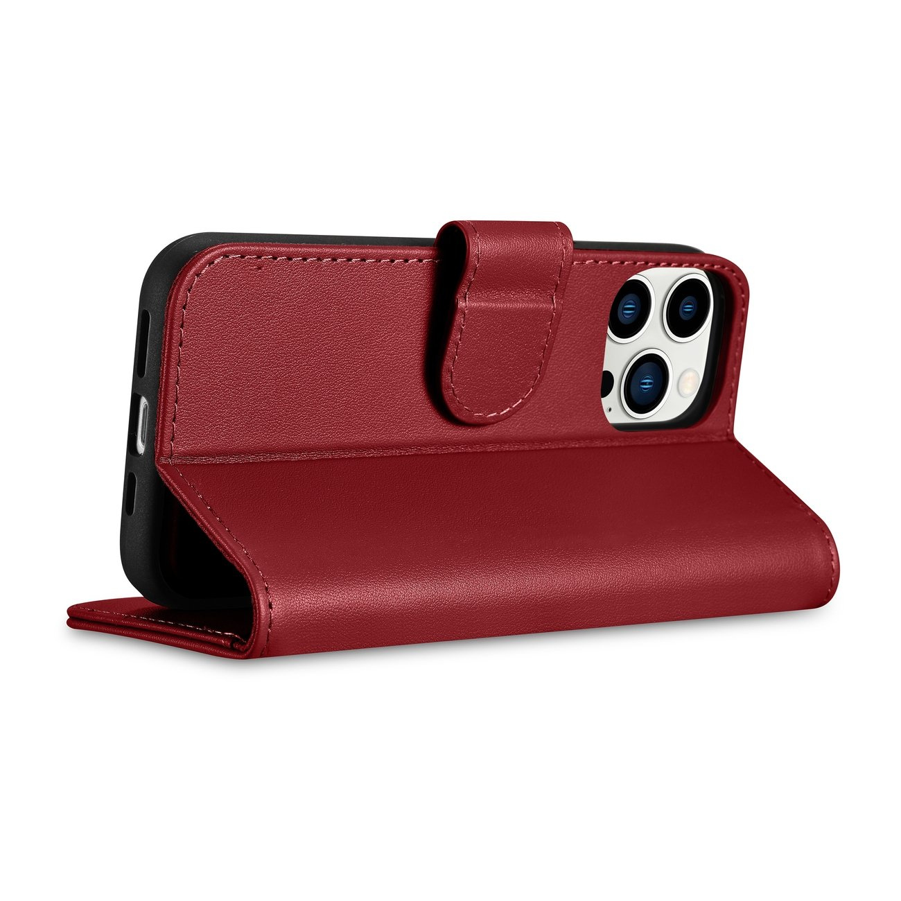 iCarer Wallet Anti-RFID 2in1 Apple iPhone 14 Pro Max red