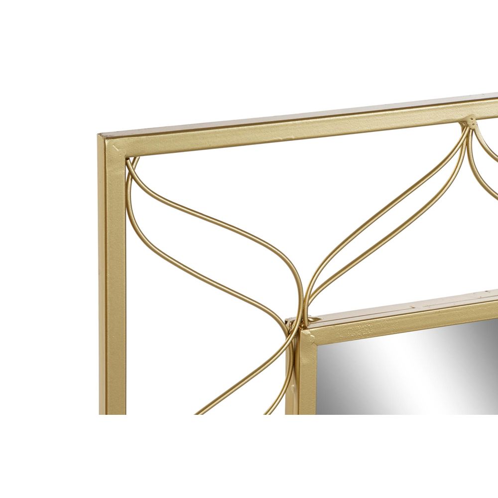 Wall mirror DKD Home Decor Metal (70 x 2 x 98 cm)