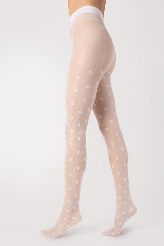  Tights model 196137 Fiore  white
