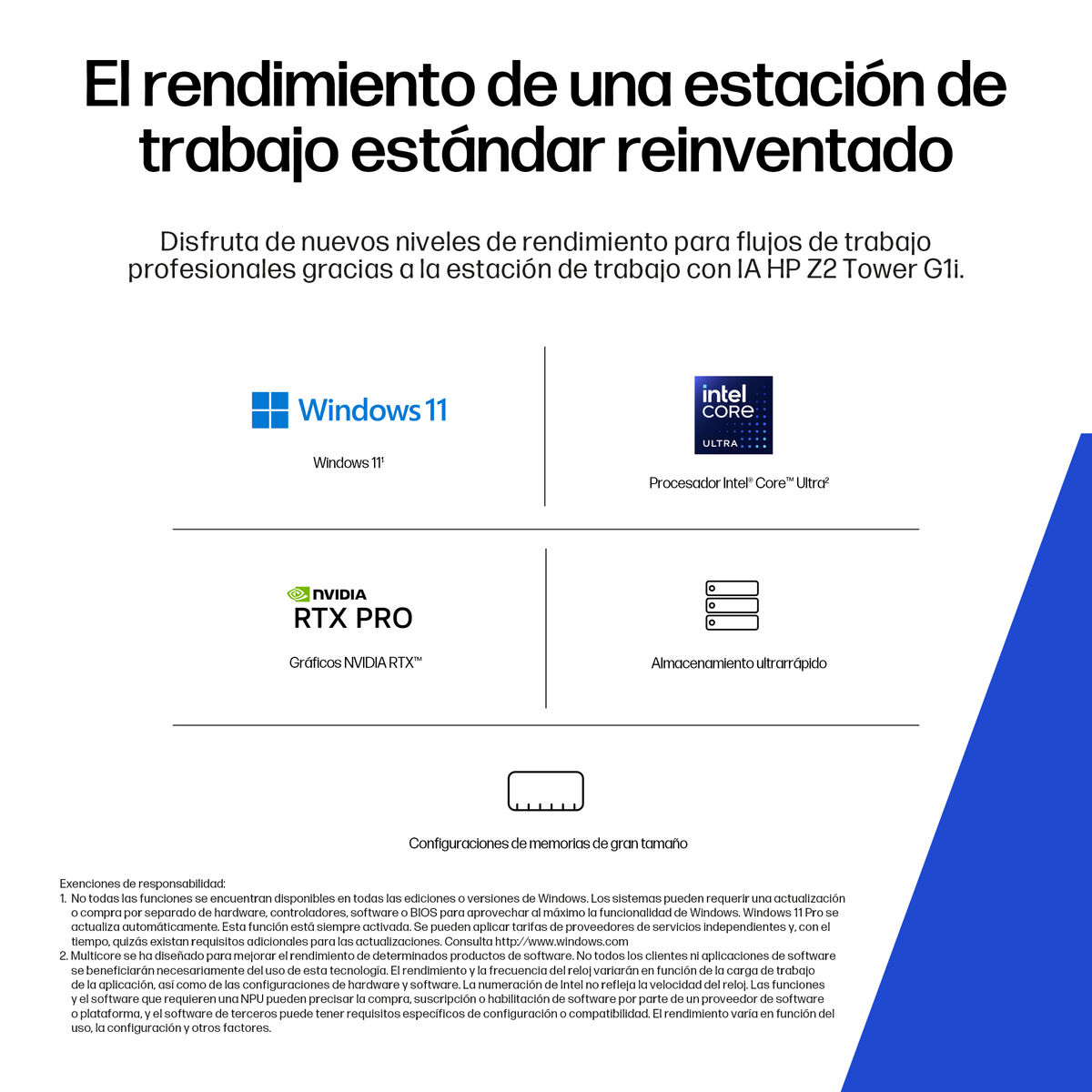 Desktop PC HP D4CU5ET#ABE 48 GB Ultra 7-265 NVIDIA RTX A1000