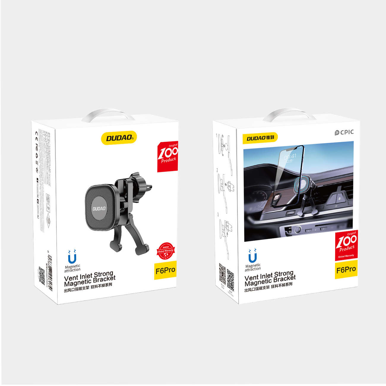 Dudao Magnetic Car Mount Holder Air Vent (F6Pro)