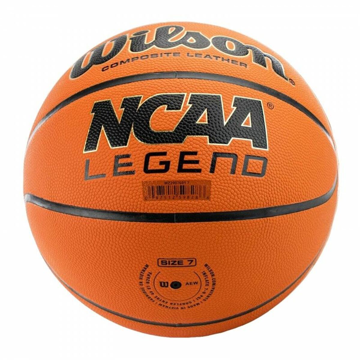 Basketball Ball Wilson NCAA Legend Orange