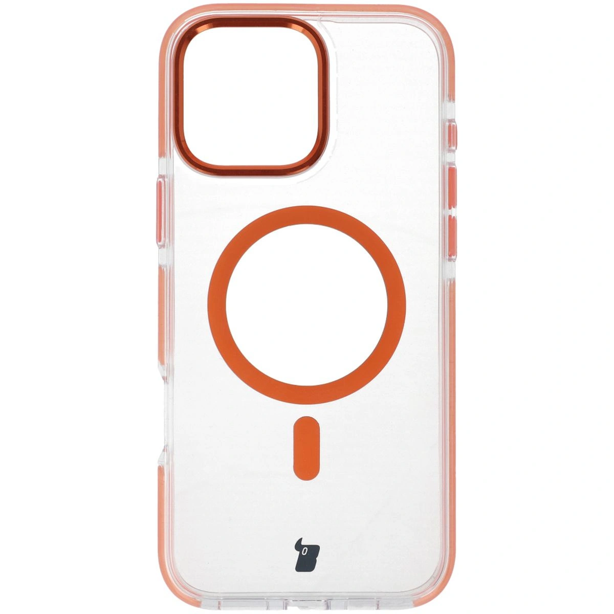 Bizon Case Marco Apple iPhone 16 Pro Max clear with orange frame