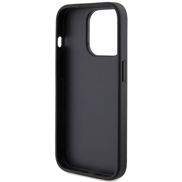 Guess GUHCP15XHG4SGK Apple iPhone 15 Pro Max hardcase Glitter Script Big 4G black