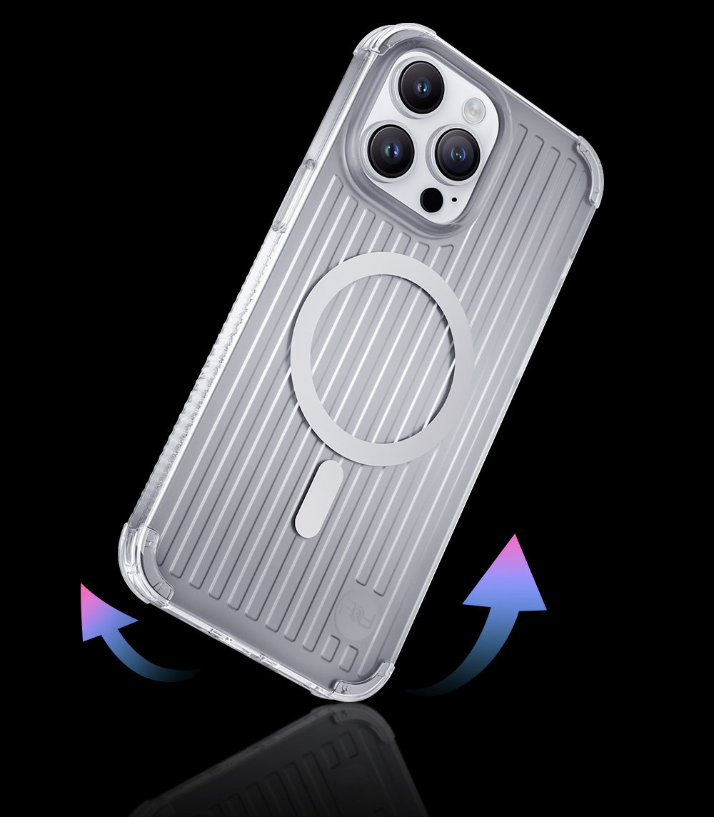 Kingxbar PQY Go Out MagSafe Apple iPhone 14 Plus silver