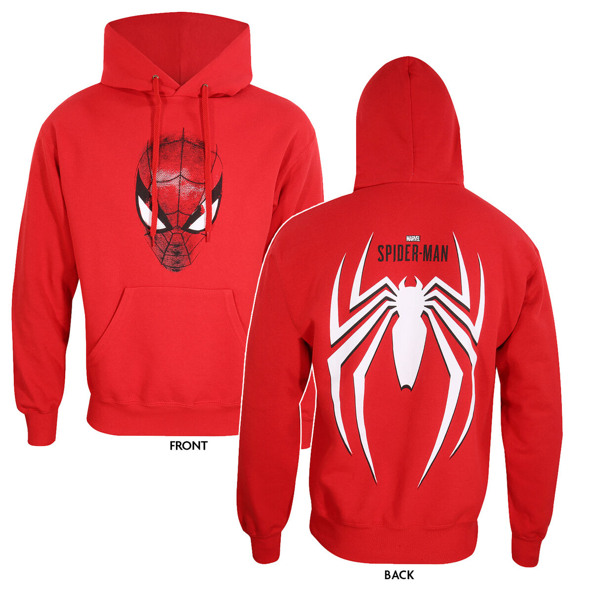 Unisex Hoodie Spider-Man Spider Crest Red