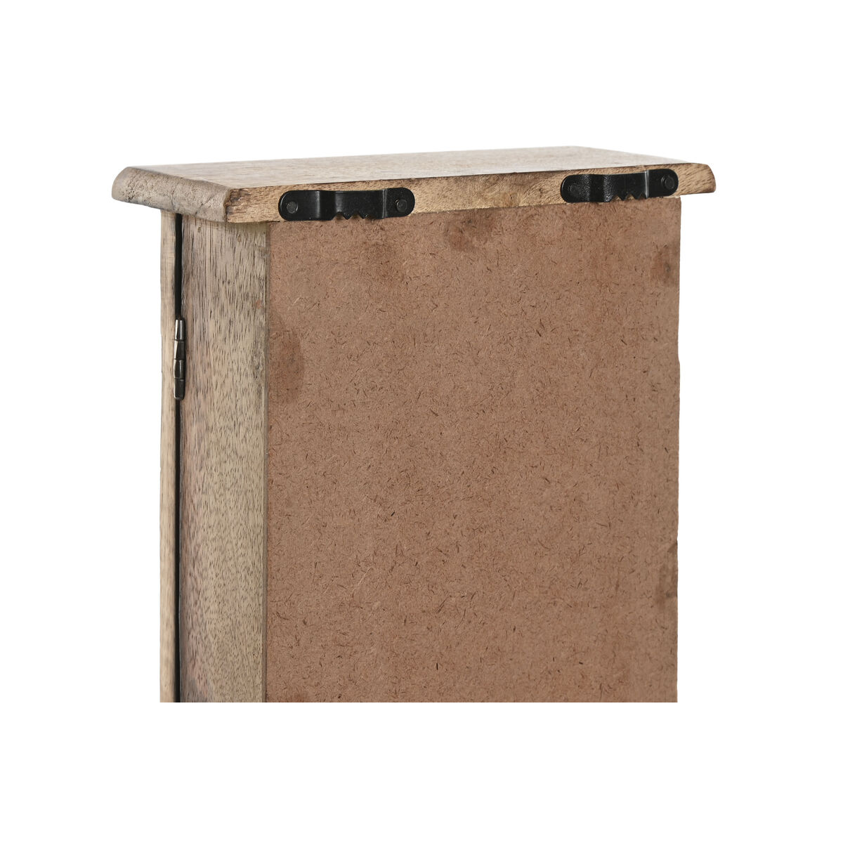 Key cupboard Home ESPRIT White Natural 18 x 7,5 x 28 cm