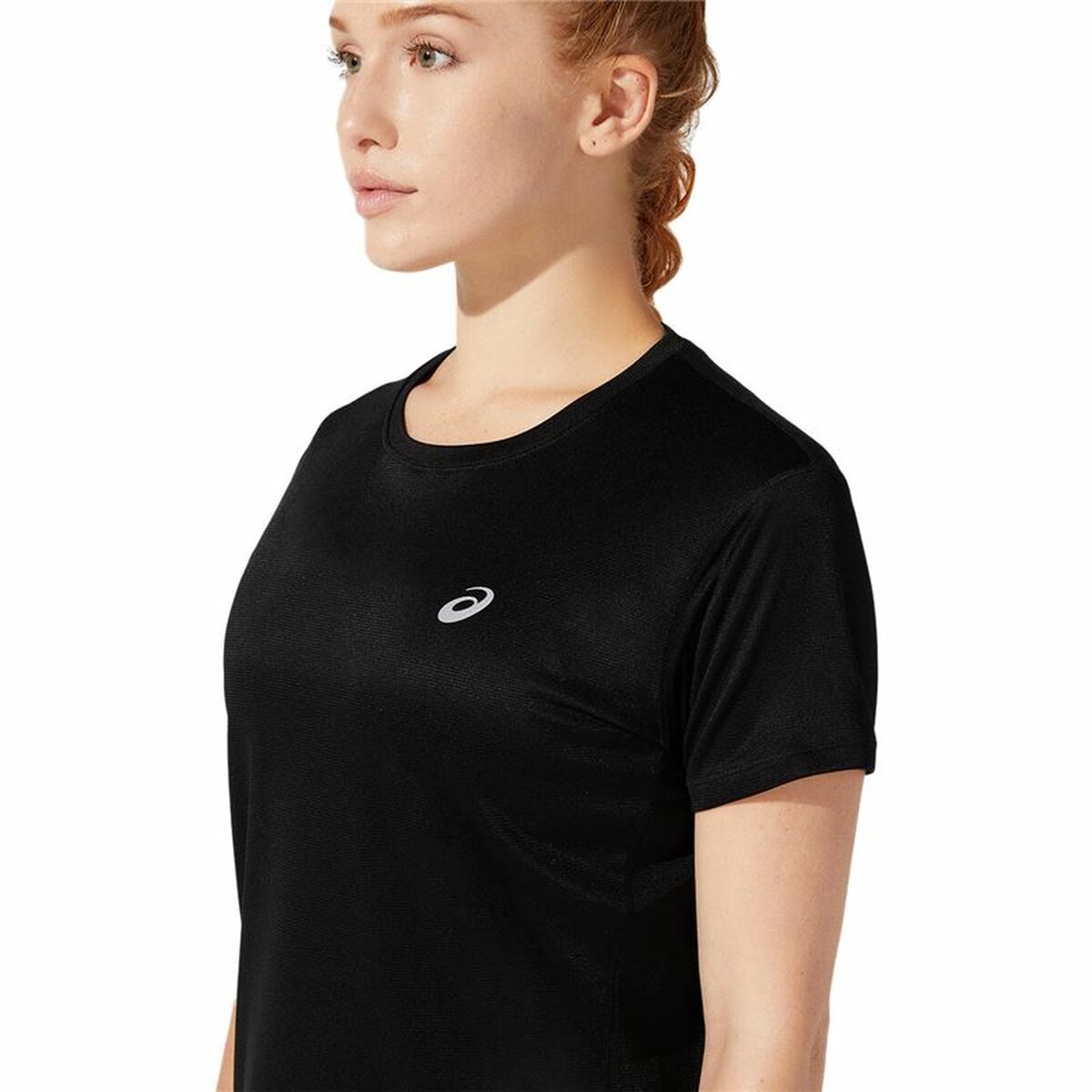 Women’s Short Sleeve T-Shirt Asics Core SS Black