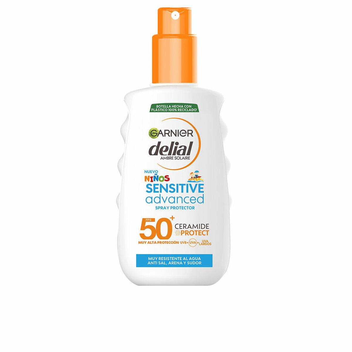 Spray z filtrem do opalania dla dzieci Garnier Sensitive Advanced Spf 50 (150 ml)