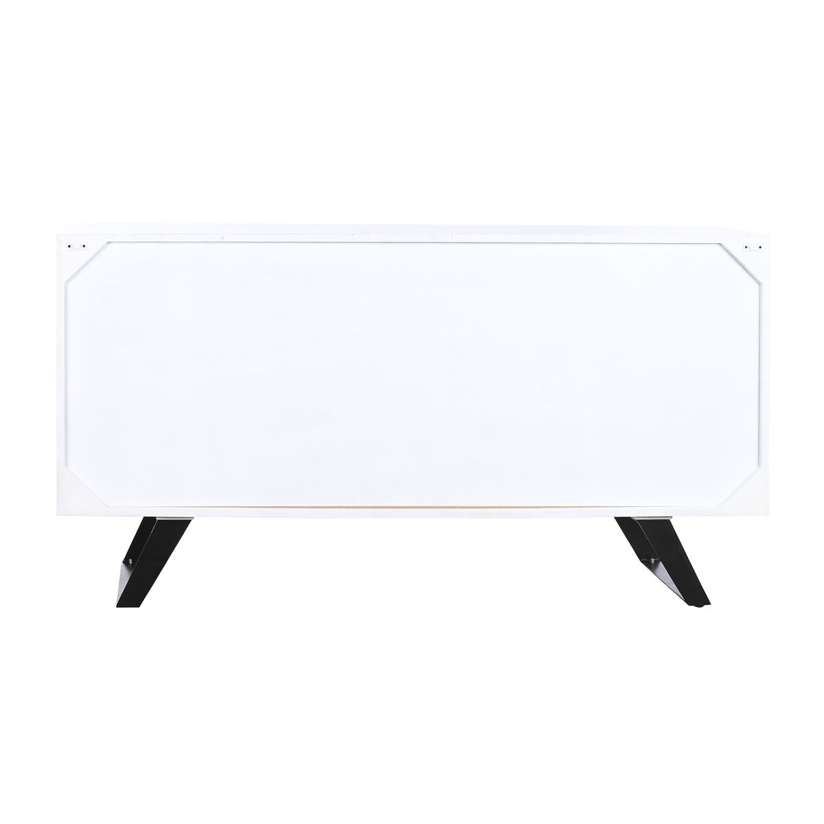 Sideboard DKD Home Decor White Dark brown Mango wood 150 x 40 x 80 cm