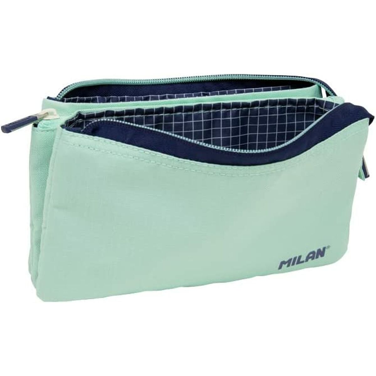 Holdall Milan 1918 5 compartments Green (22 x 12 x 4 cm)
