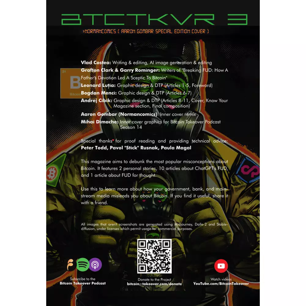 BTCTKVR Magazine 3 - ShopinBit Special Limited Edition (1 of 50)