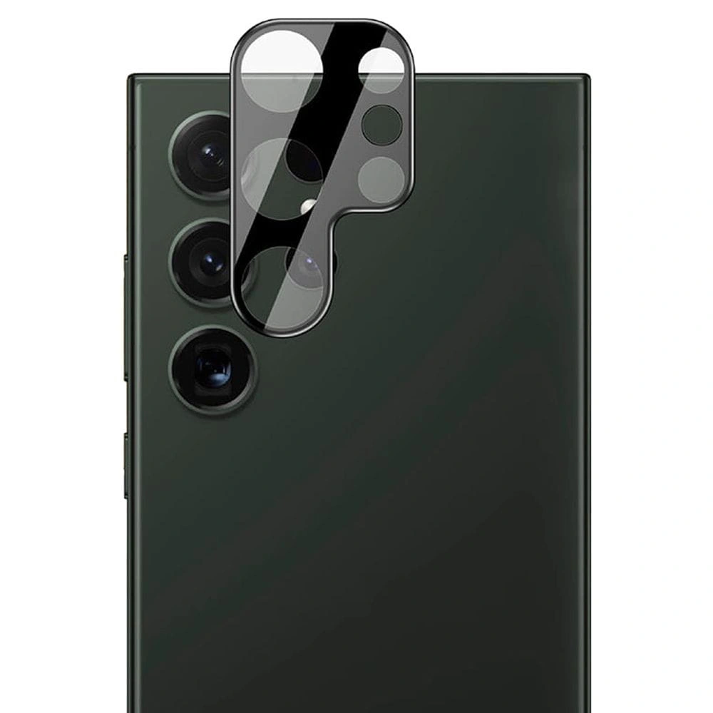 BIZON Edge 2x screen glass + camera glass Samsung Galaxy S24 Ultra