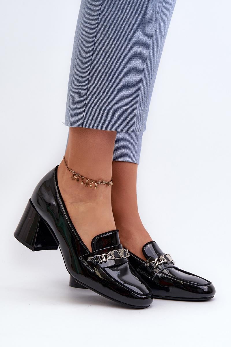  Block heel pumps model 196305 Step in style  black
