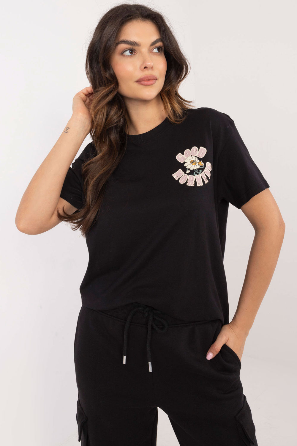  T-shirt model Sublevel  black