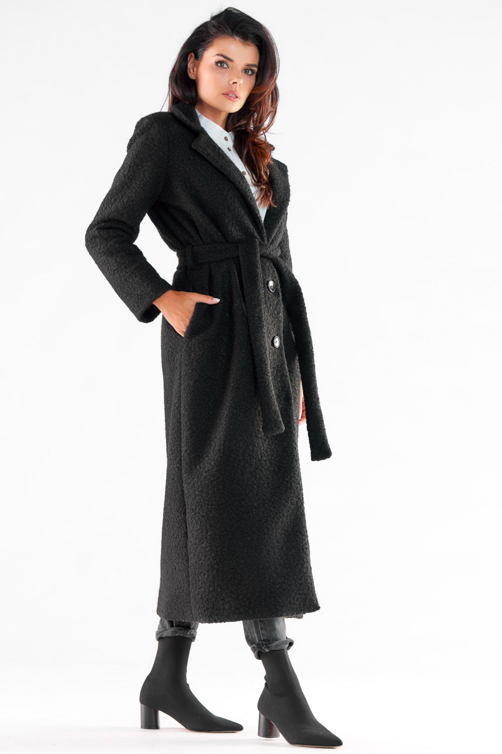  Coat model 173855 awama  black