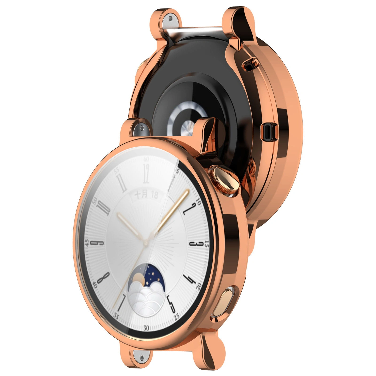 Bizon Case Watch Felipe Huawei Watch GT 4 41 mm rose gold