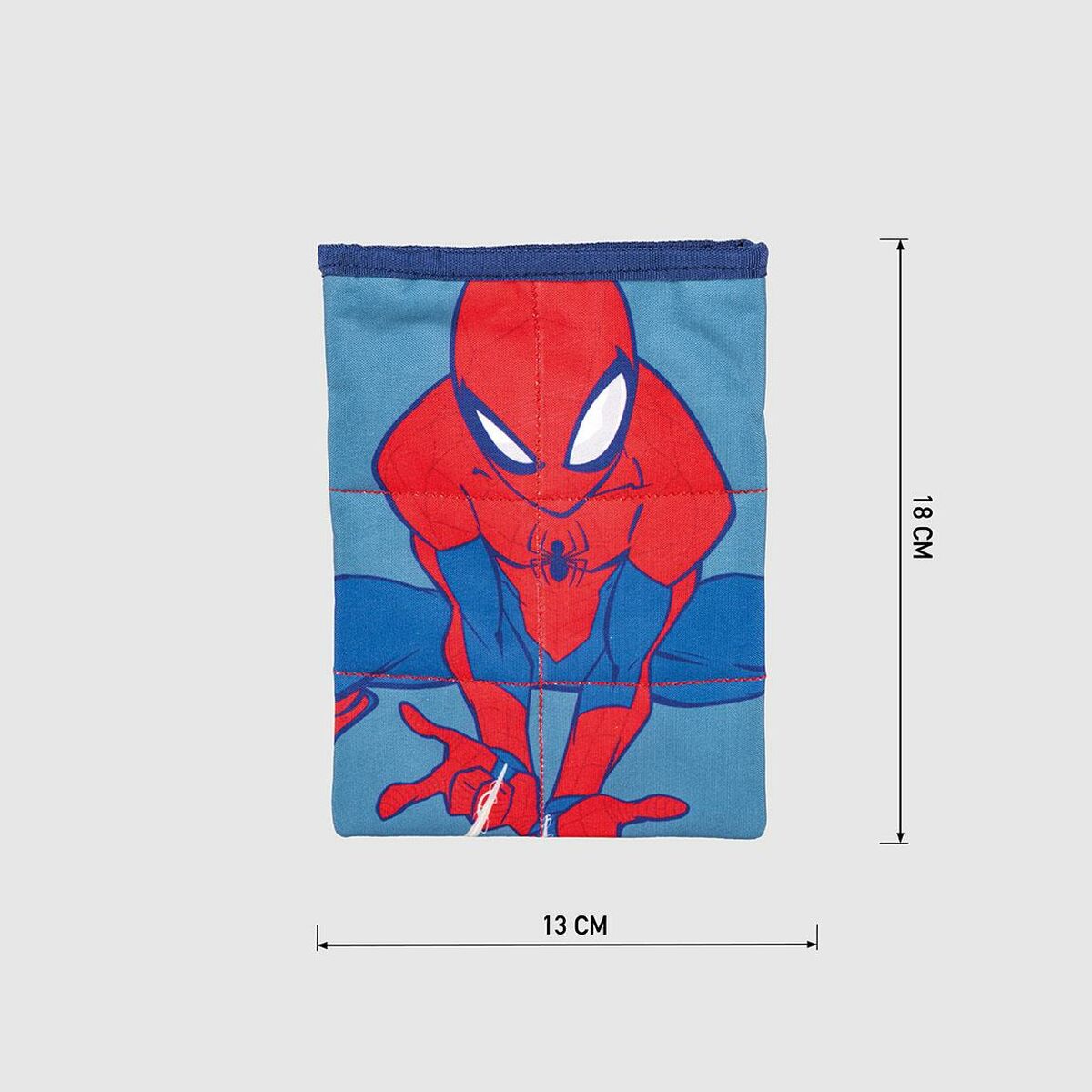 Torba Spiderman 13 x 18 x 1 cm Czerwony