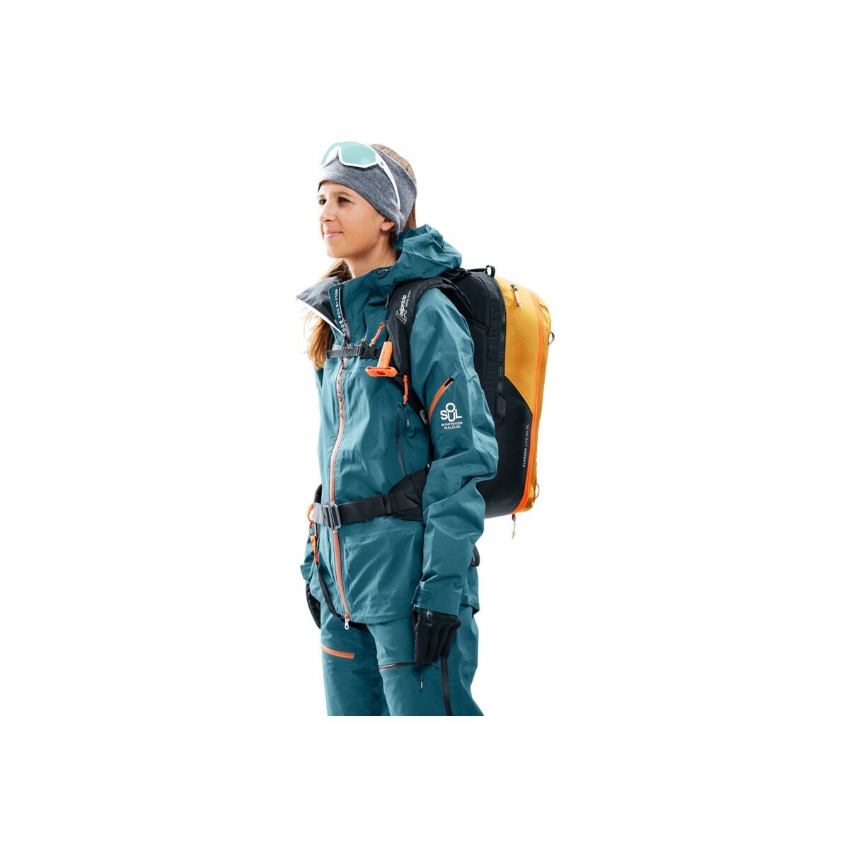 Mountain Backpack Deuter Alproof Lite 20 SL Yellow Graphite 20 L Mountain Backpack Deuter Alproof Lite 20 SL Yellow Graphite 20 L