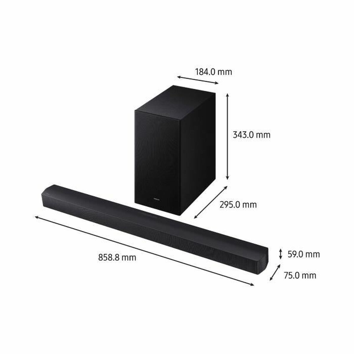 Soundbar Samsung Black