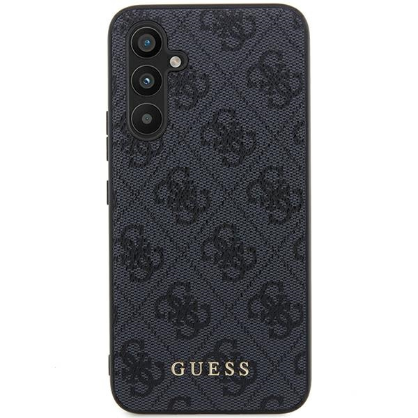 Guess GUOHCSA35G4GFGR Samsung Galaxy A35 hardcase 4G Metal Gold Logo black
