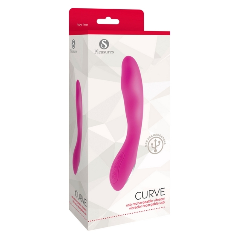 Vibrator S Pleasures Curve Pink